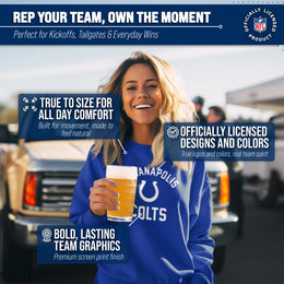 Indianapolis Colts NFL Adult Gameday Football Crewneck Sweatshirt - Royal
