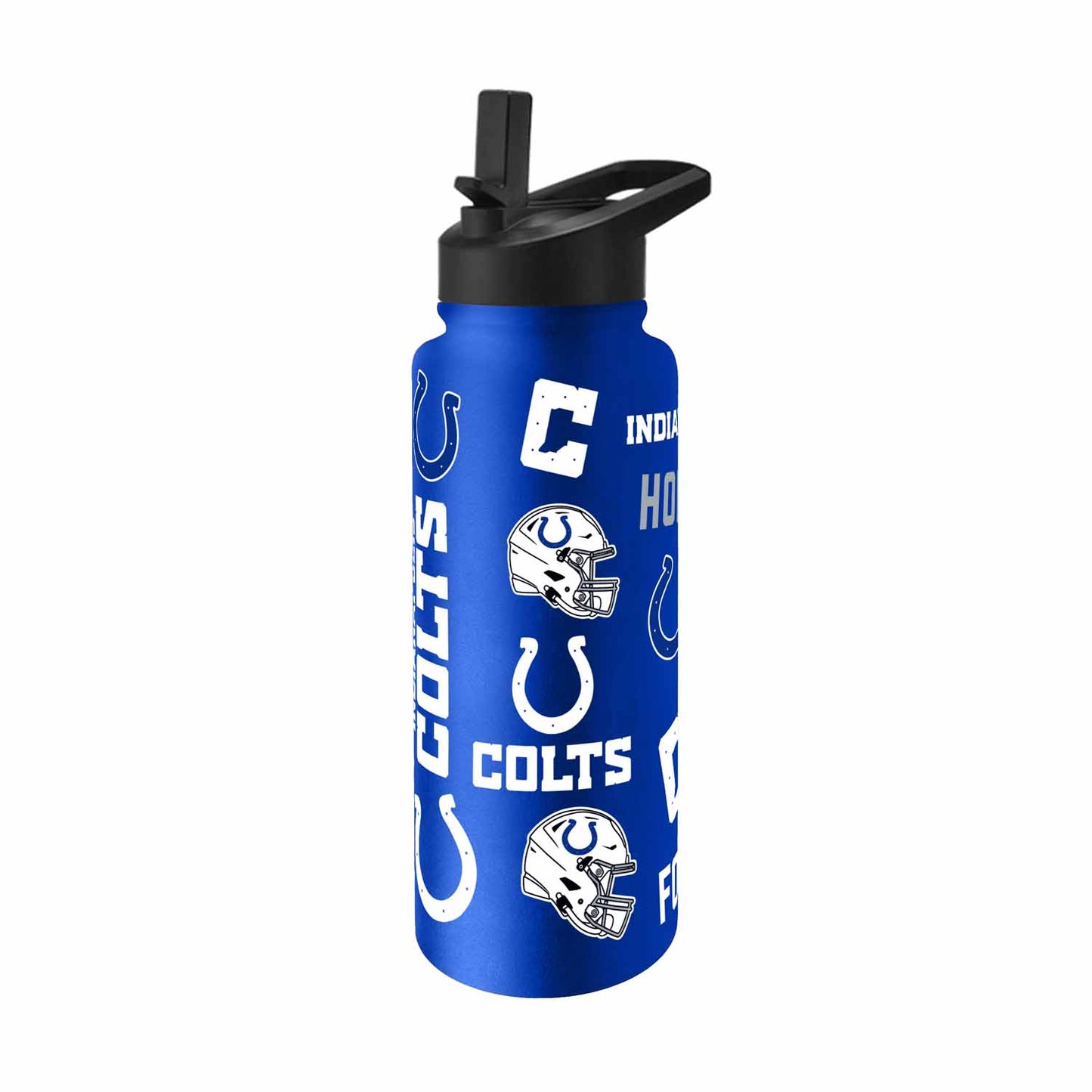 Indianapolis Colts NFL 34oz Quencher Stainless Steel Insulated Water Bottle - Royal