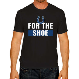 Indianapolis Colts NFL Adult Team Slogan Unisex T-Shirt - Black