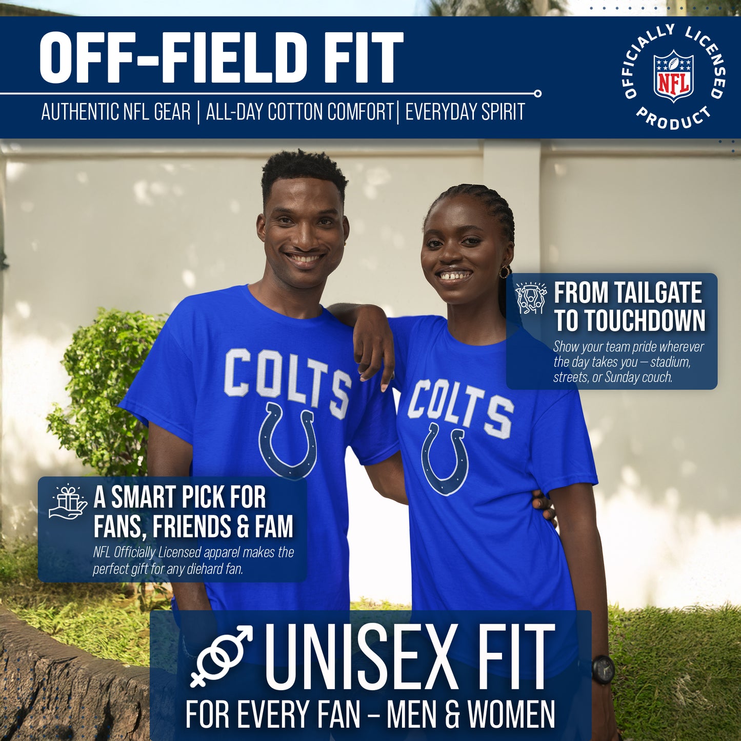Indianapolis Colts NFL Home Team Tee - Royal