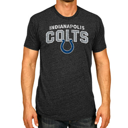 Indianapolis Colts NFL Starting Fresh Short Sleeve Heather T-Shirt - Black