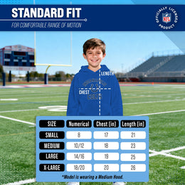 Indianapolis Colts NFL Youth Gameday Hooded Sweatshirt - Royal