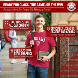 Indiana Hoosiers NCAA Adult Gameday Cotton T-Shirt - Cardinal