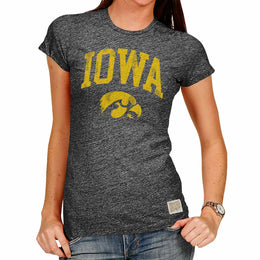 Iowa Hawkeyes University Women's T-Shirt  - Black