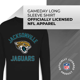 Jacksonville Jaguars NFL Gameday Adult Long Sleeve Shirt - Black