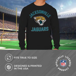 Jacksonville Jaguars NFL Gameday Adult Long Sleeve Shirt - Black