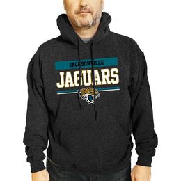 Jacksonville Jaguars NFL Adult Gameday Charcoal Hooded Sweatshirt - Charcoal