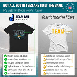 Jacksonville Jaguars NFL Youth Overtime T-Shirt - Black