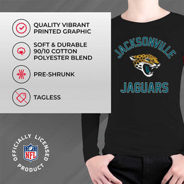 Jacksonville Jaguars NFL Youth Gameday Crewneck Sweatshirt - Black