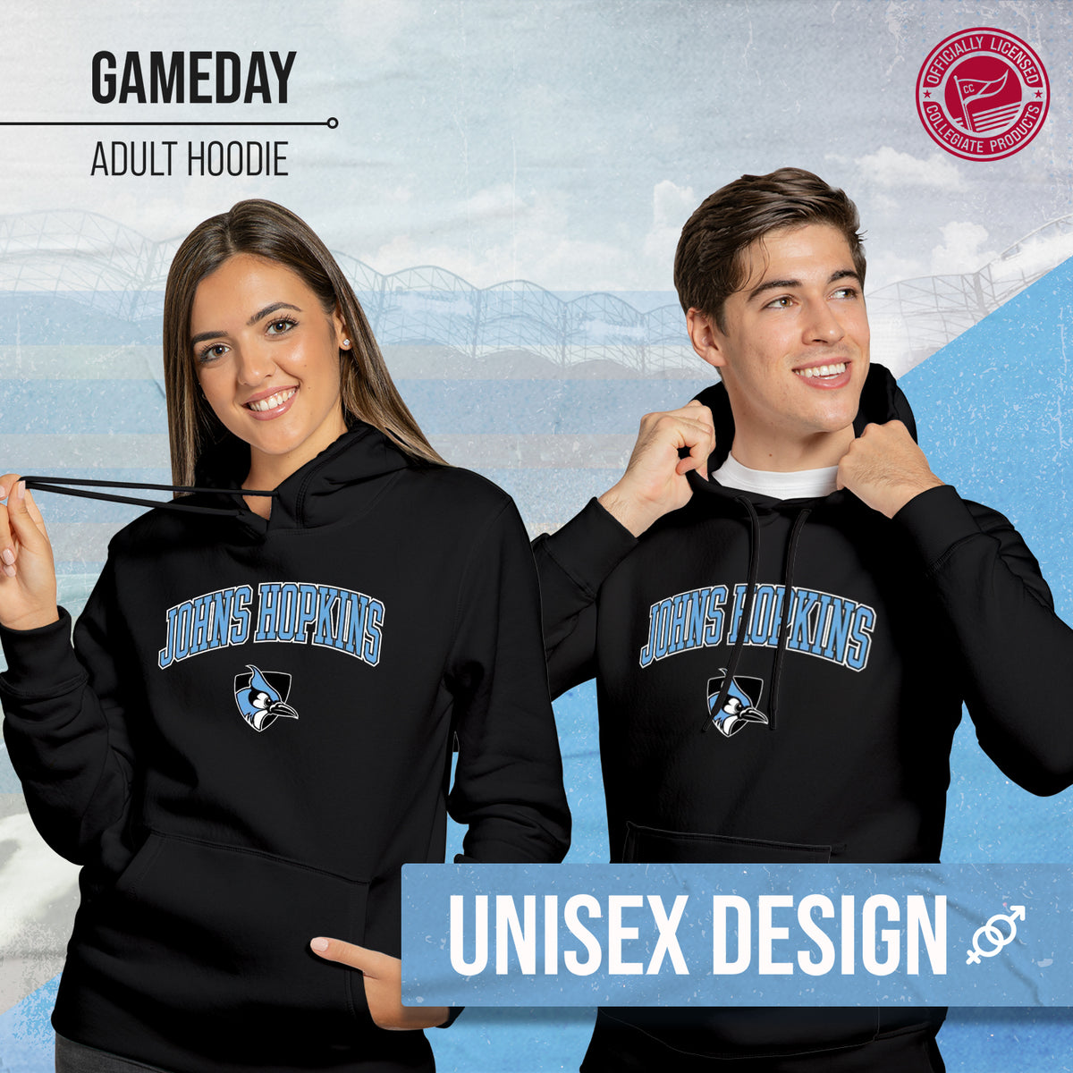 JHOP Arch & Logo Gameday Hoodie - Team Color