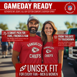 Kansas City Chiefs Team Fan Apparel NFL  Gameday T-Shirt - Red