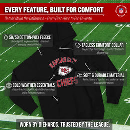 Kansas City Chiefs Team Fan Apparel NFL  Gameday Hoodie - Black