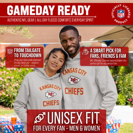 Kansas City Chiefs Team Fan Apparel NFL  Gameday Hoodie - Sport Gray