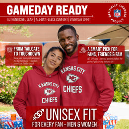 Kansas City Chiefs Team Fan Apparel NFL  Gameday Hoodie - Red