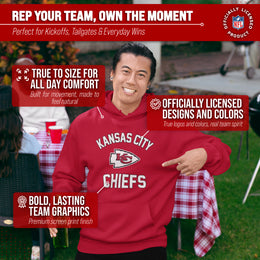 Kansas City Chiefs Team Fan Apparel NFL  Gameday Hoodie - Red