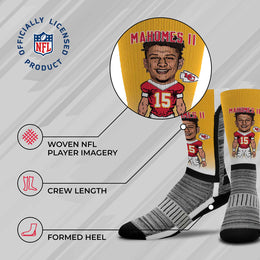 Kansas City Chiefs NFL V Curve Socks - Gold #15