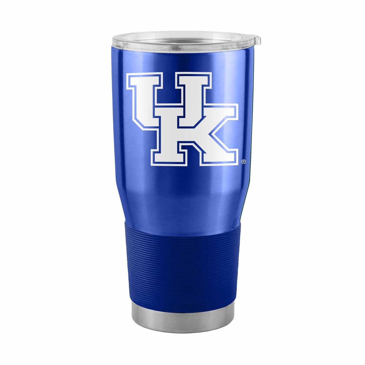 Kentucky Wildcats NCAA University 30oz Stainless Steel Vacuum Insulated Game Day Tumbler with Silicone Grip - Royal