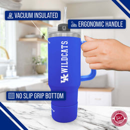 Kentucky Wildcats College & University 40 oz Travel Tumbler With Handle - Royal