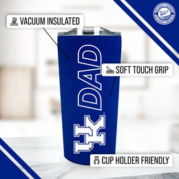 Kentucky Wildcats NCAA Stainless Steel Travel Tumbler for Dad - Royal