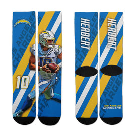 Los Angeles Chargers NFL Adult Player Stripe Sock - Blue