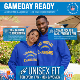 Los Angeles Chargers Team Fan Apparel NFL  Gameday Hoodie - Royal