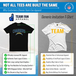 Los Angeles Chargers NFL Home Team Tee - Black