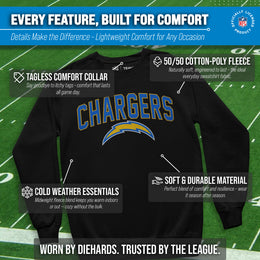Los Angeles Chargers NFL Home Team Crew - Black