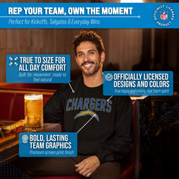 Los Angeles Chargers NFL Home Team Crew - Black