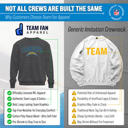Los Angeles Chargers NFL Home Team Crew - Gray