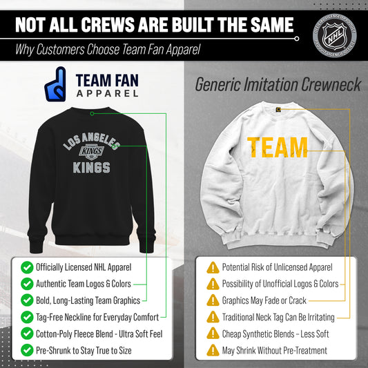 NFL Gameday Crewneck Sweatshirt, Cotton Fleece Pullover Men Women