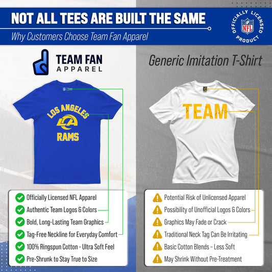 Los Angeles Rams NFL Gameday T-Shirt for Men and Women - Royal