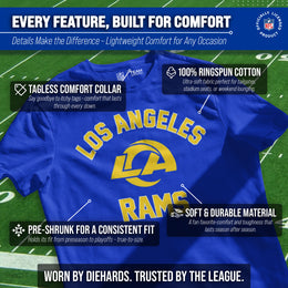 Los Angeles Rams NFL Gameday T-Shirt for Men and Women - Royal