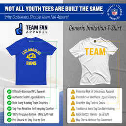 Los Angeles Rams Youth NFL Football T-Shirt - Royal