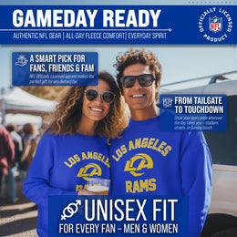 Los Angeles Rams NFL Adult Gameday Football Crewneck Sweatshirt - Royal