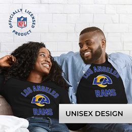 Los Angeles Rams NFL Gameday Adult Long Sleeve Shirt - Black
