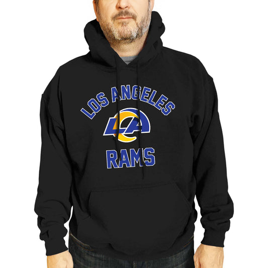 Los Angeles Rams Team Fan Apparel NFL  Gameday Hoodie - Black
