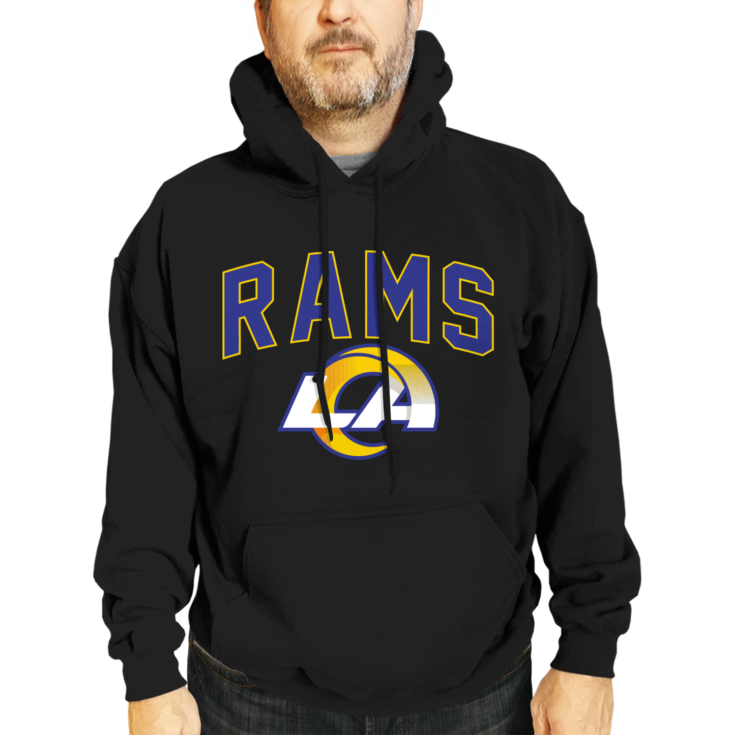 Los Angeles Rams NFL Home Team Hoodie - Black