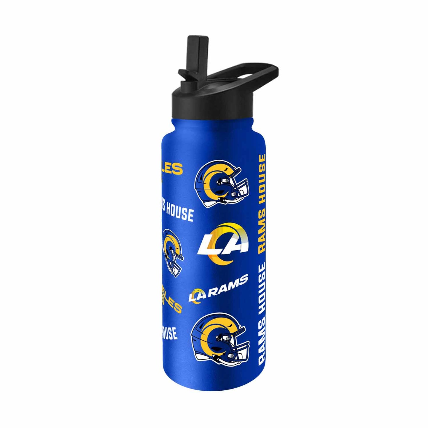 Los Angeles Rams NFL 34oz Quencher Stainless Steel Insulated Water Bottle - Royal
