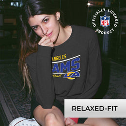 Los Angeles Rams  Sweatshirt for Women - Charcoal