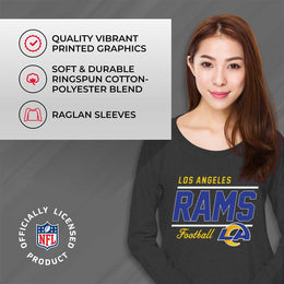 Los Angeles Rams  Sweatshirt for Women - Charcoal