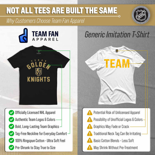 Vegas Golden Knights NHL Gameday T-Shirt - Black