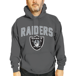 Las Vegas Raiders NFL Home Team Hoodie - Gray