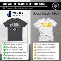 Las Vegas Raiders NFL Home Team Tee - Gray