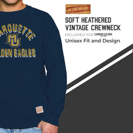 Marquette Golden Eagles Adult University Crewneck - Navy