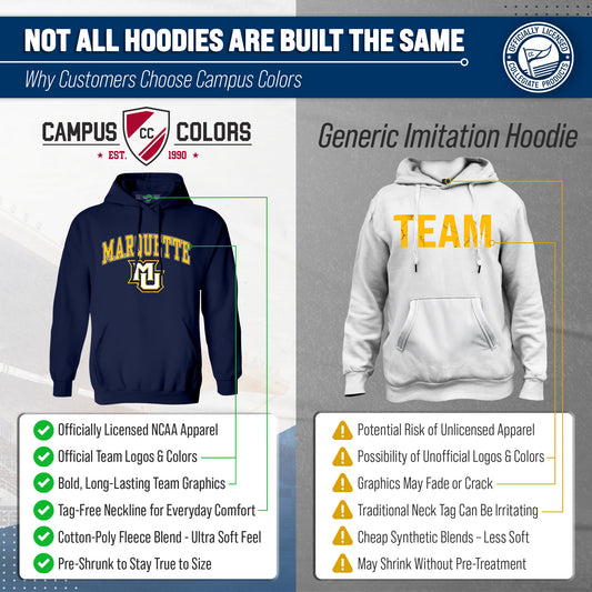 MARQ Arch & Logo Gameday Hoodie - Navy