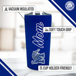 Memphis  Tigers NCAA Stainless Steel Travel Tumbler for Mom - Royal