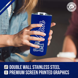 Memphis  Tigers NCAA Stainless Steel Travel Tumbler for Mom - Royal