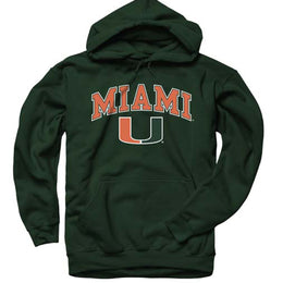 MIA Arch & Logo Gameday Hoodie - Green
