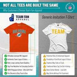 Miami Dolphins NFL Home Team Tee - Orange