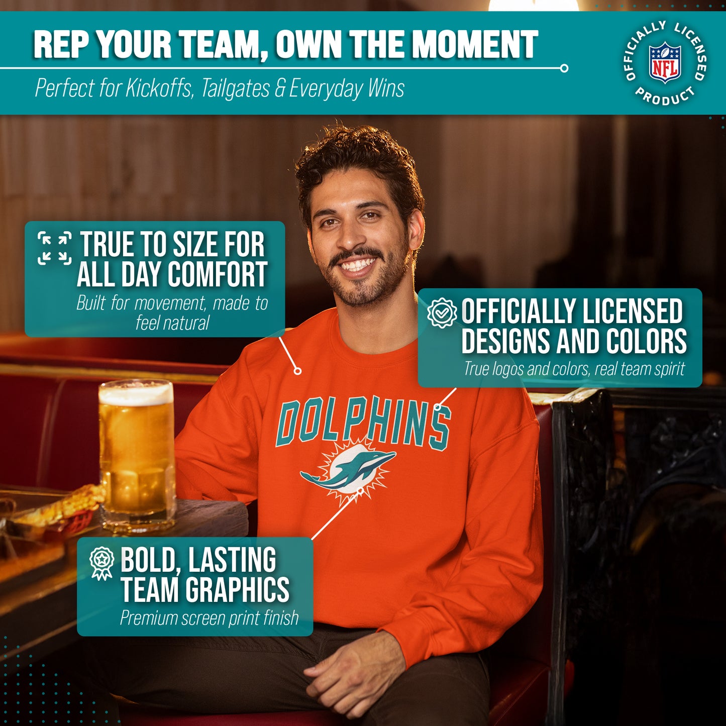 Miami Dolphins NFL Home Team Crew - Orange